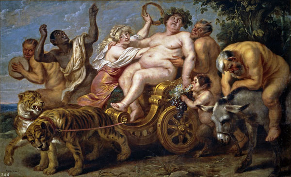 the triumph of bacchus